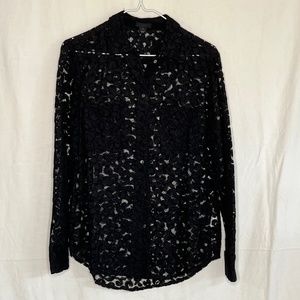 J.Crew Collection French Lace Shirt 4